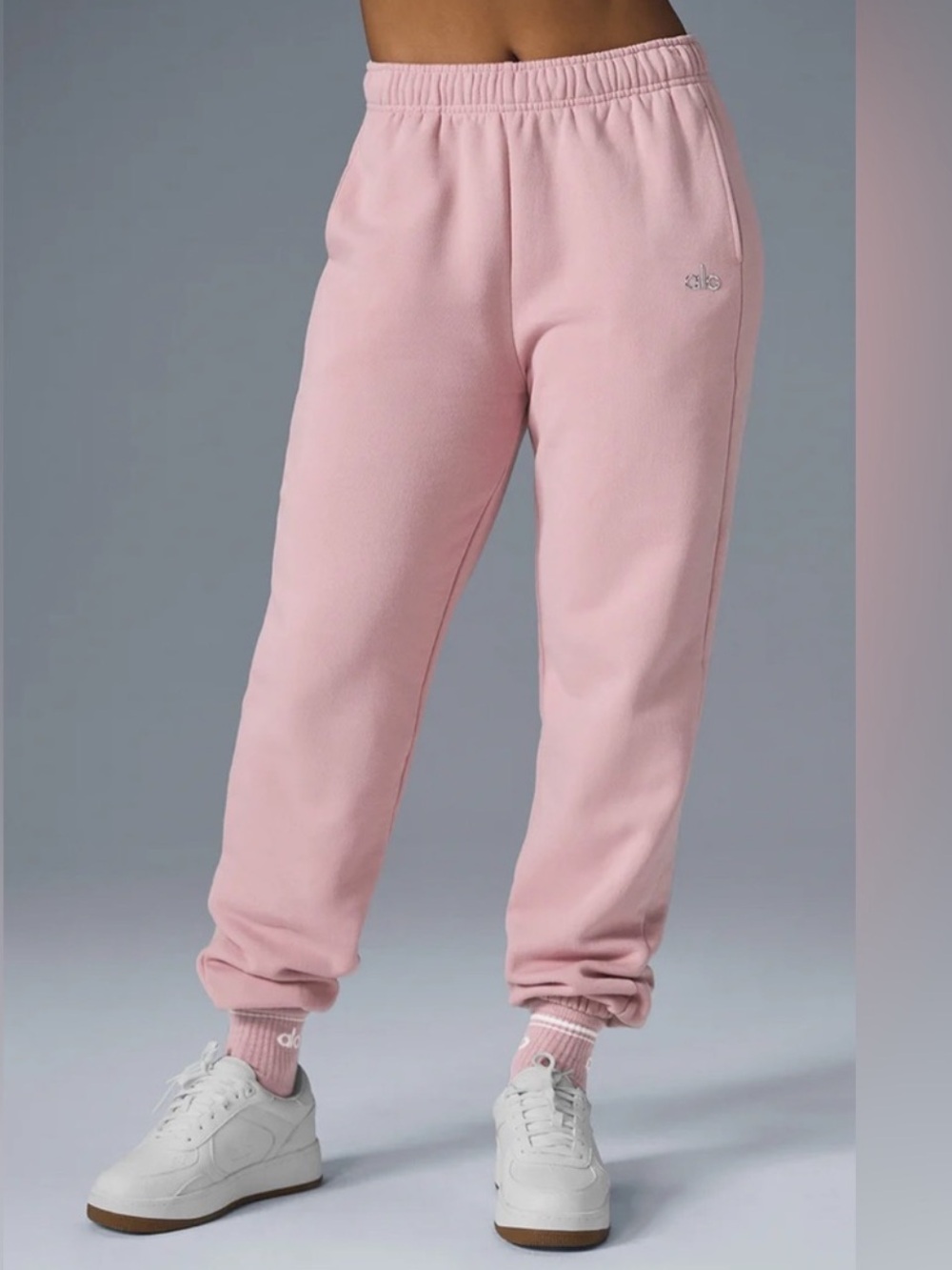 ALO Yoga Accolade Sweatpants-Ballet Pink-size XS